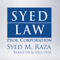 Lawyer Syed Law Office | Mississauga | Toronto | Brampton | Milton | Oakville - Personal Injury Lawyer in Mississauga ON