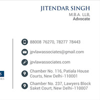 JPV law associates/ED/PMLA/Cyber crime/EOW/CBI cases in New Delhi courts