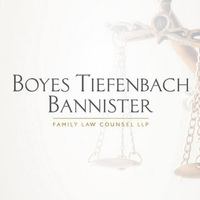 Boyes Tiefenbach Bannister Family Law Counsel