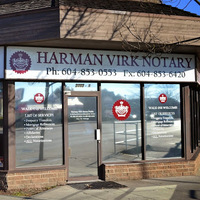 Lawyer Harman Virk Notary Public in Abbotsford BC