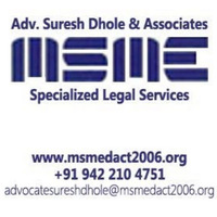 Advocate Suresh Dhole and Associates - MSMED Act 2006 Specialised Legal Services