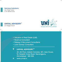 Attorney, Lawyer, Legal Advisor, Counselor Unival Advisory in Ahmedabad GJ