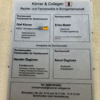 Attorney, Lawyer, Legal Advisor, Counselor Körner & Collegen Rechtsanwälte in Bürogemeinschaft in Frielendorf Hesse