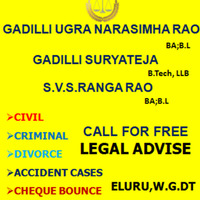 Attorney, Lawyer, Legal Advisor, Counselor GADILLI UGRA NARASIMHA RAO in Eluru AP