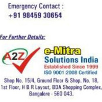 A2Z eMitra Solutions India Aadhar Card Center passport Gazetted officer pan card Khata Marriage Registration Birth Death RTO