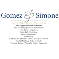 Attorney, Lawyer, Legal Advisor, Counselor Gomez & Simone, APLC in Woodland Hills CA