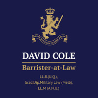 Attorney, Lawyer, Legal Advisor, Counselor David Cole Barrister-at-Law in Bundall QLD